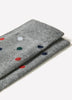 Men's Cotton Blend Colorful Dot Socks