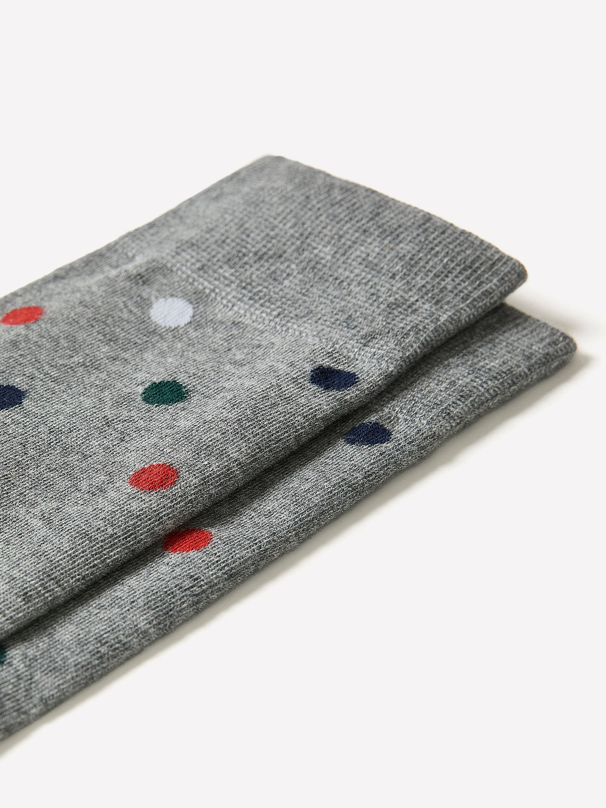 Men's Cotton Blend Colorful Dot Socks
