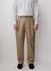 Woven Loose Fit Pleated Cotton Pants
