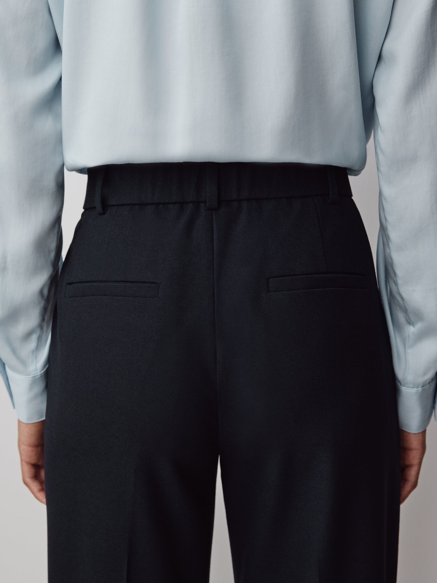 High-Rise Tapered-Leg Pant