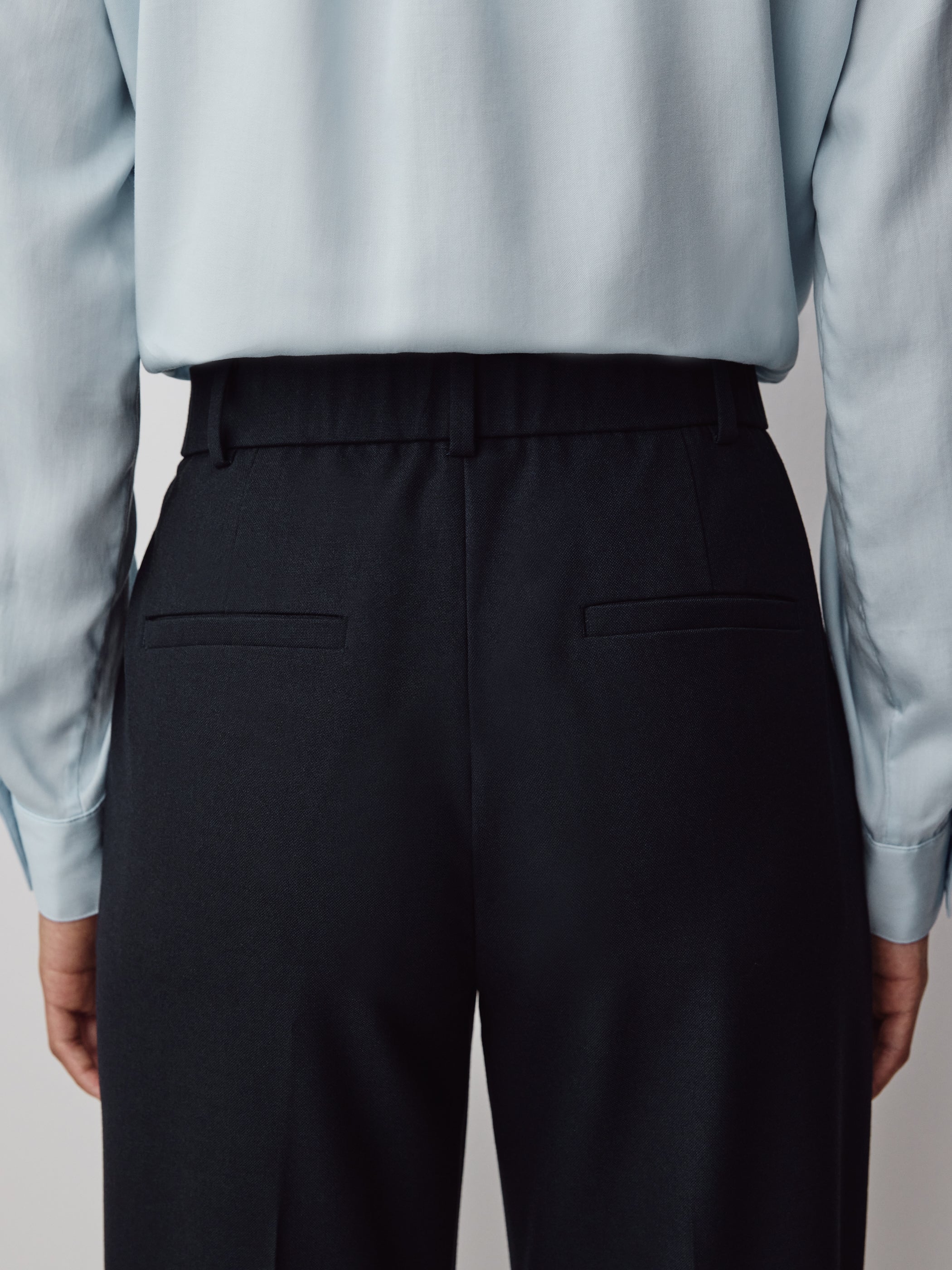 High-Rise Tapered-Leg Pant