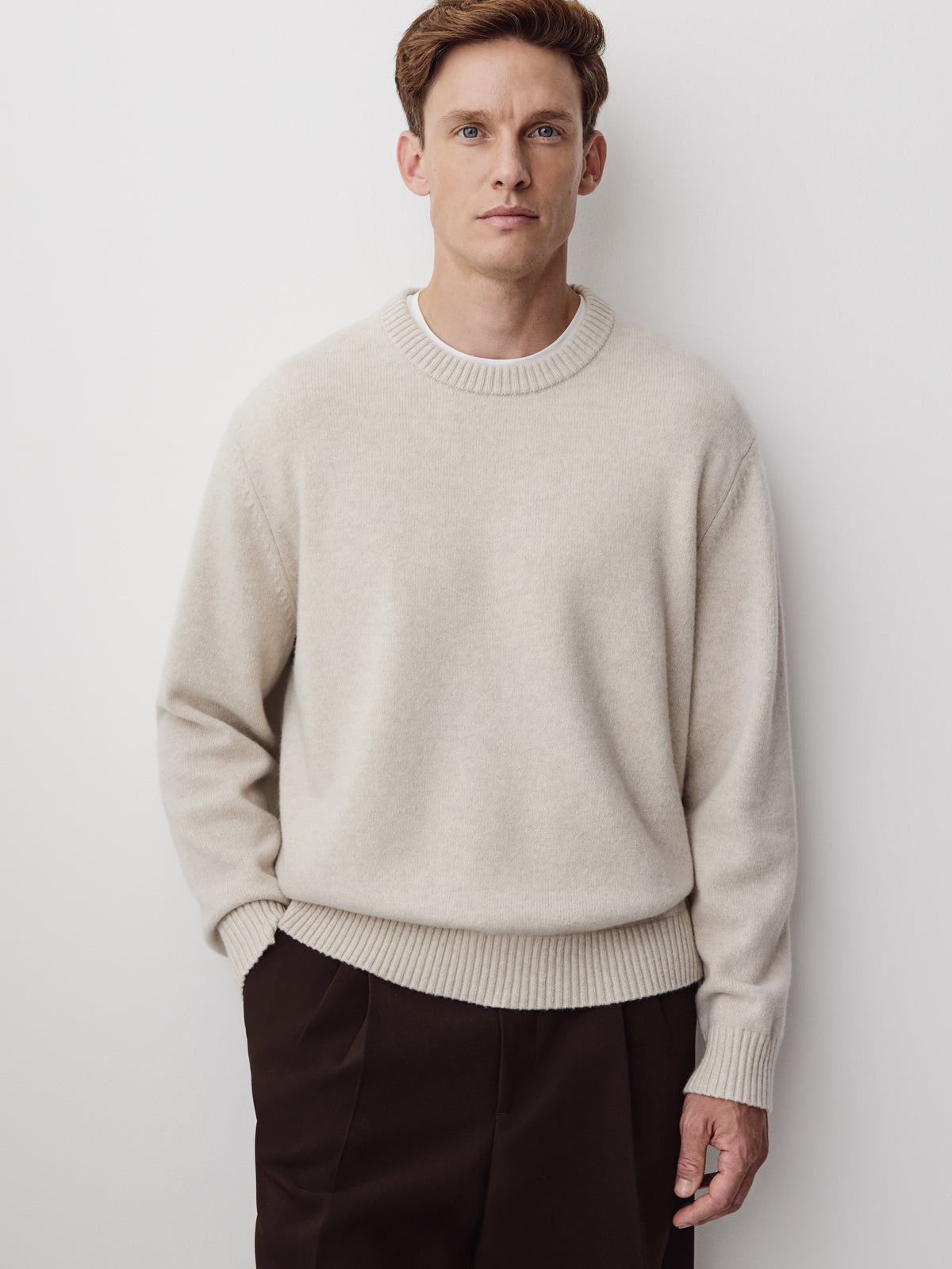 Lambswool Crew-Neck Sweater