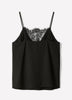 Woven Lace Cami Top