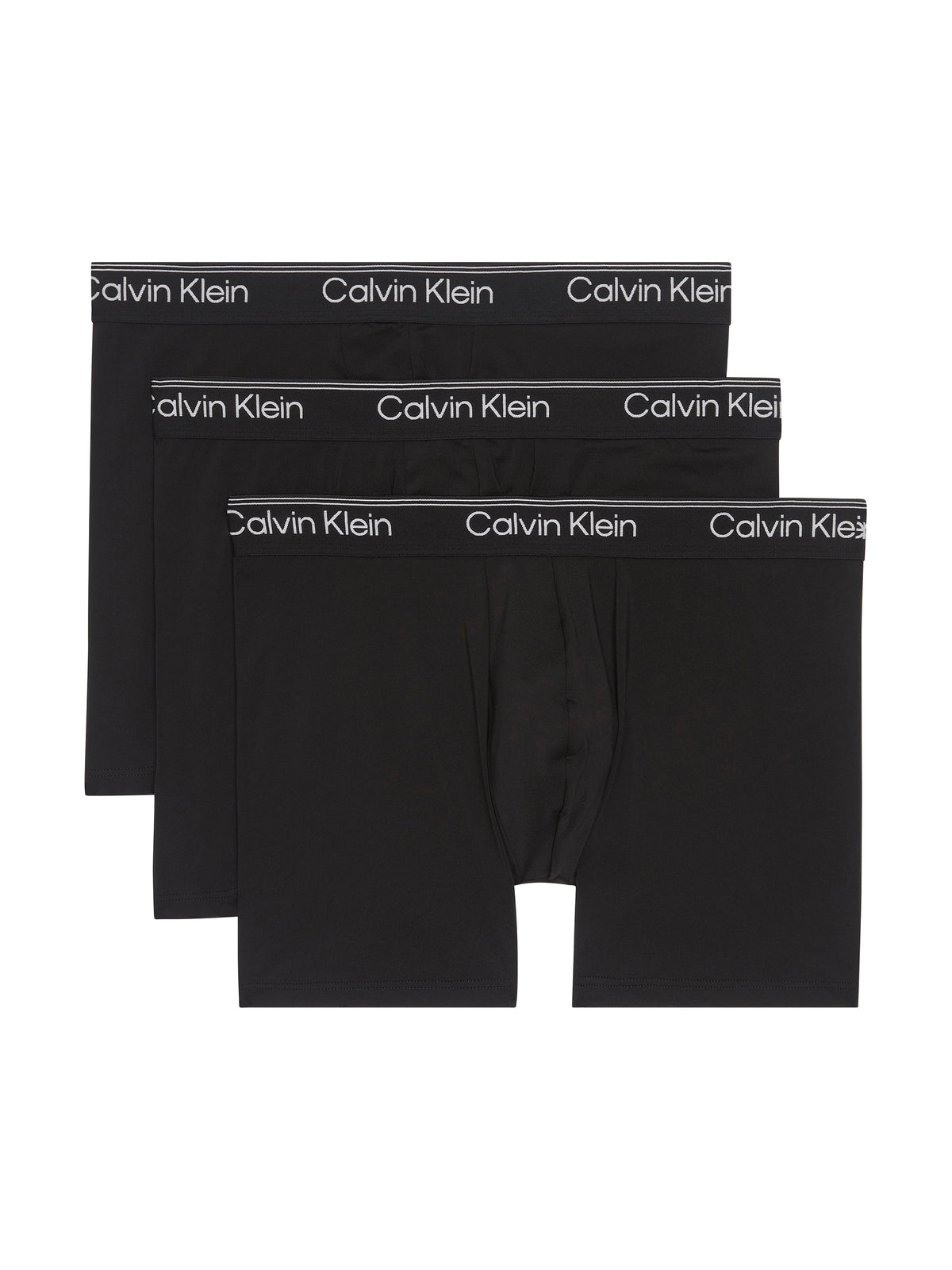 Microfibre Boxer Briefs - Pack of 3 - Calvin Klein