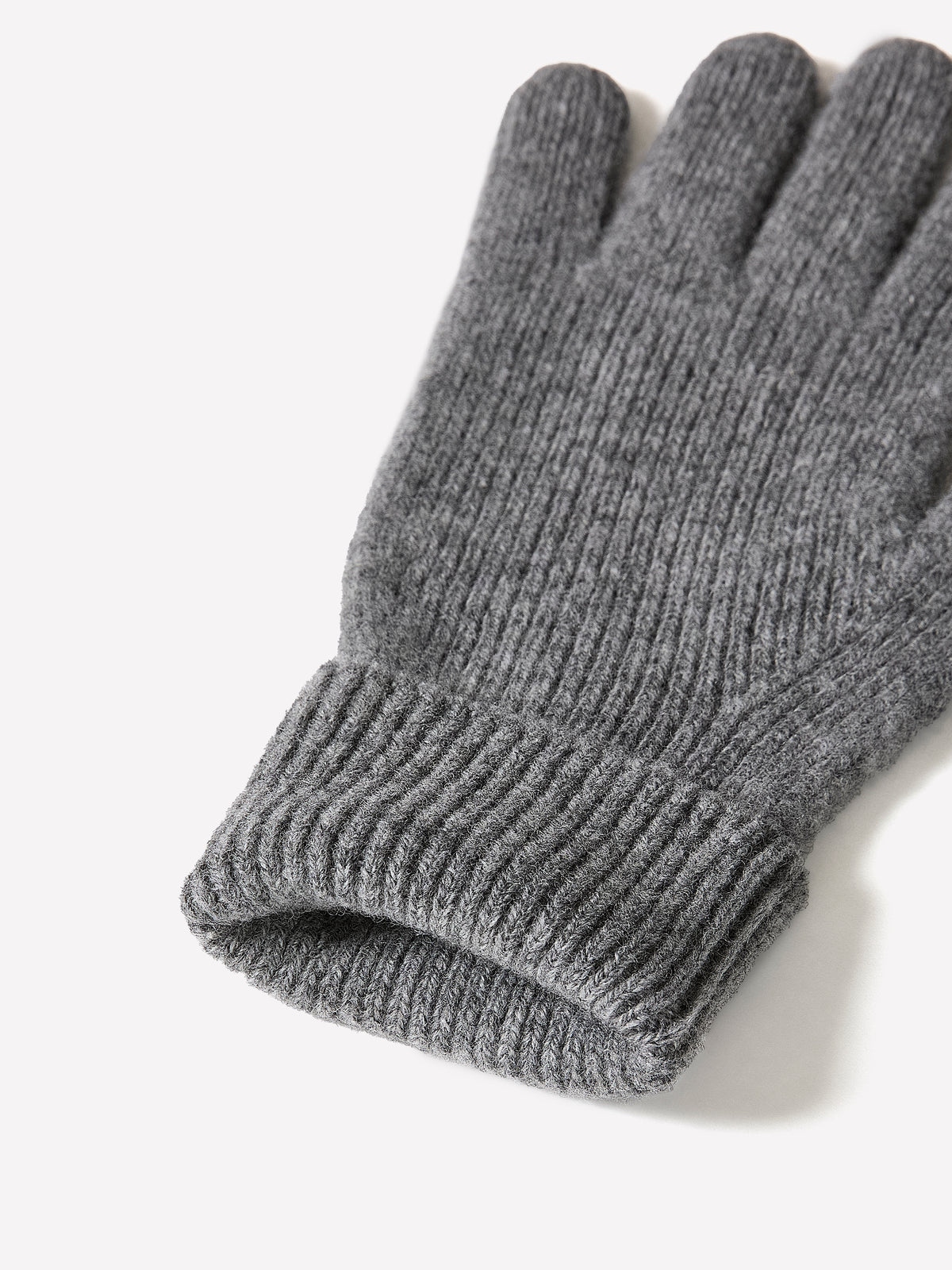 Knit Lambswool Gloves
