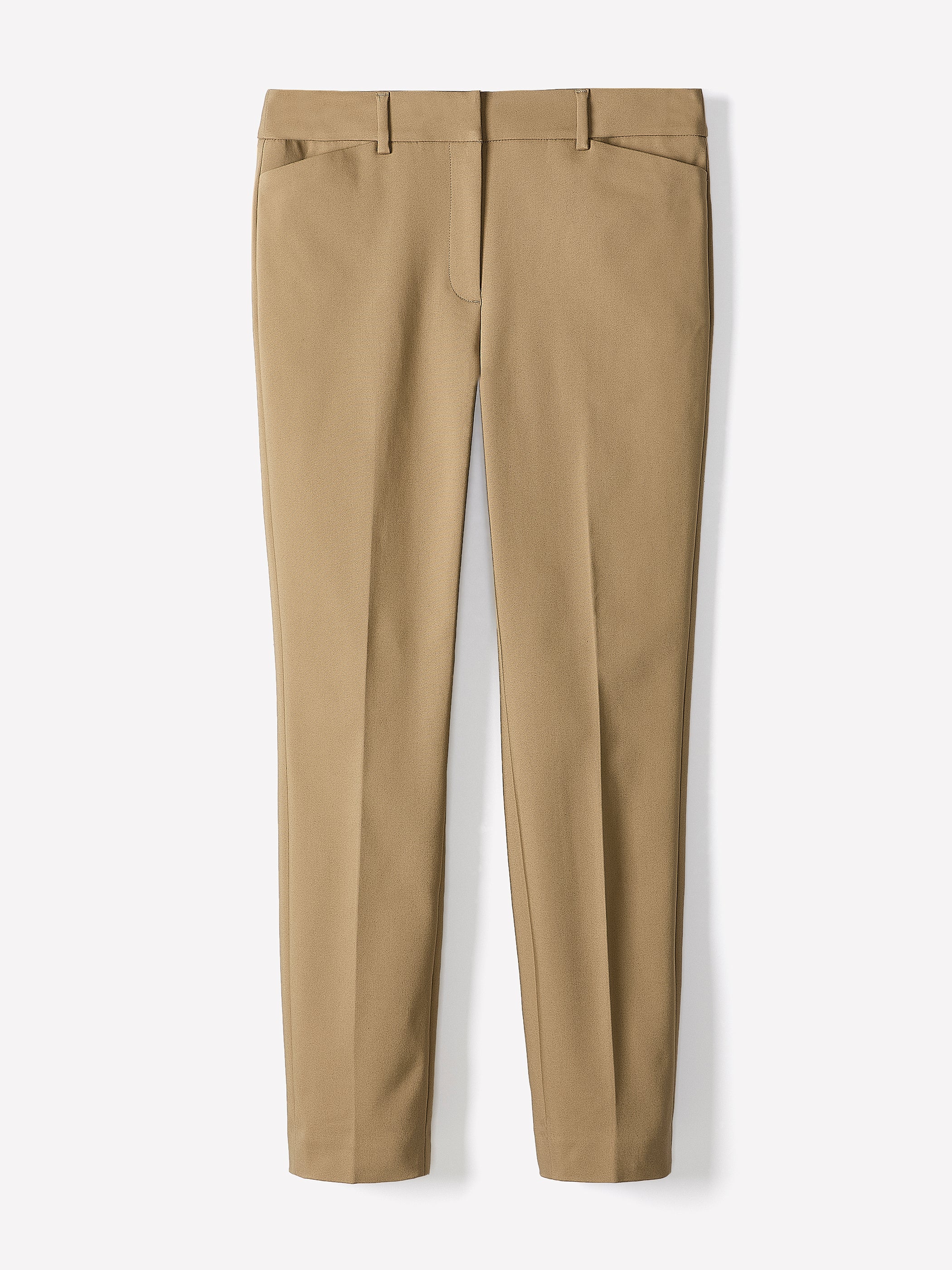 Pantalon Indispensable Coupe Courbes à Jambe Étroite et Taille Mi-Haute