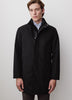 Woven Cotton Blend Mens Outerwear Jacket