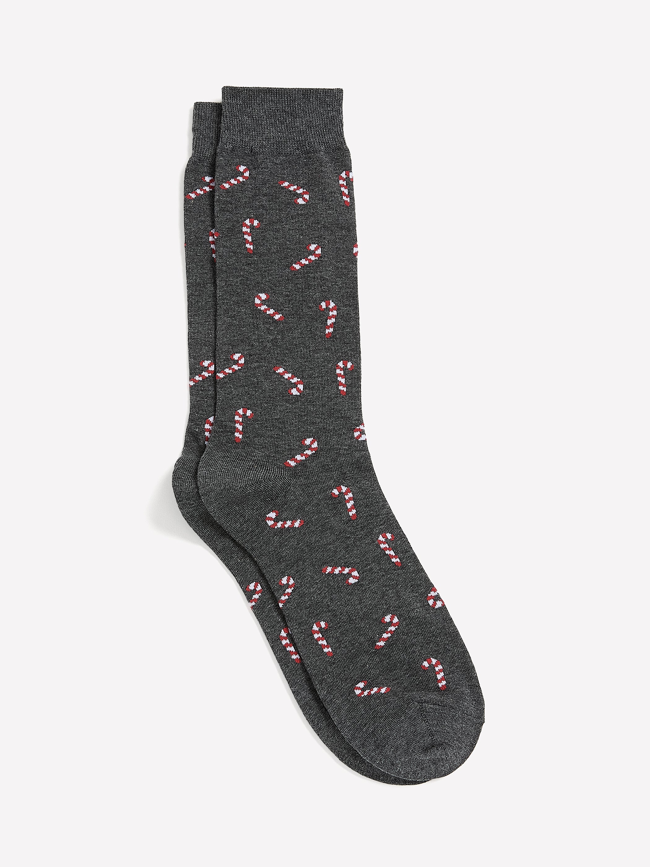 Candy Cane Socks