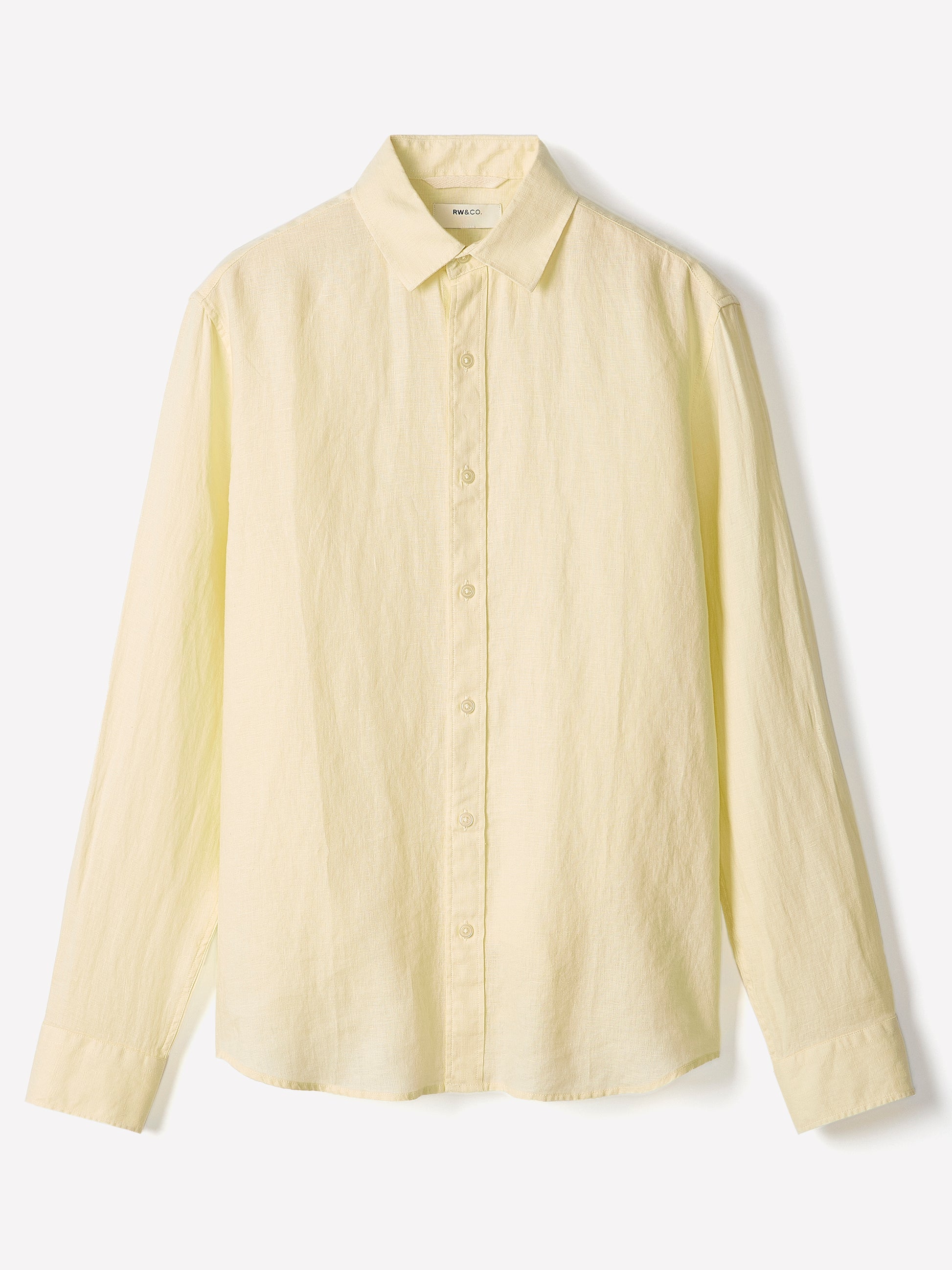 Long-Sleeve Linen Shirt