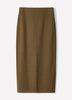 Knitted Pencil Midi Skirt