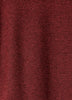Extended-Sleeve Mock-Neck Textured Top