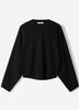 Knit Sweater Dolman Sleeve Cotton Blend