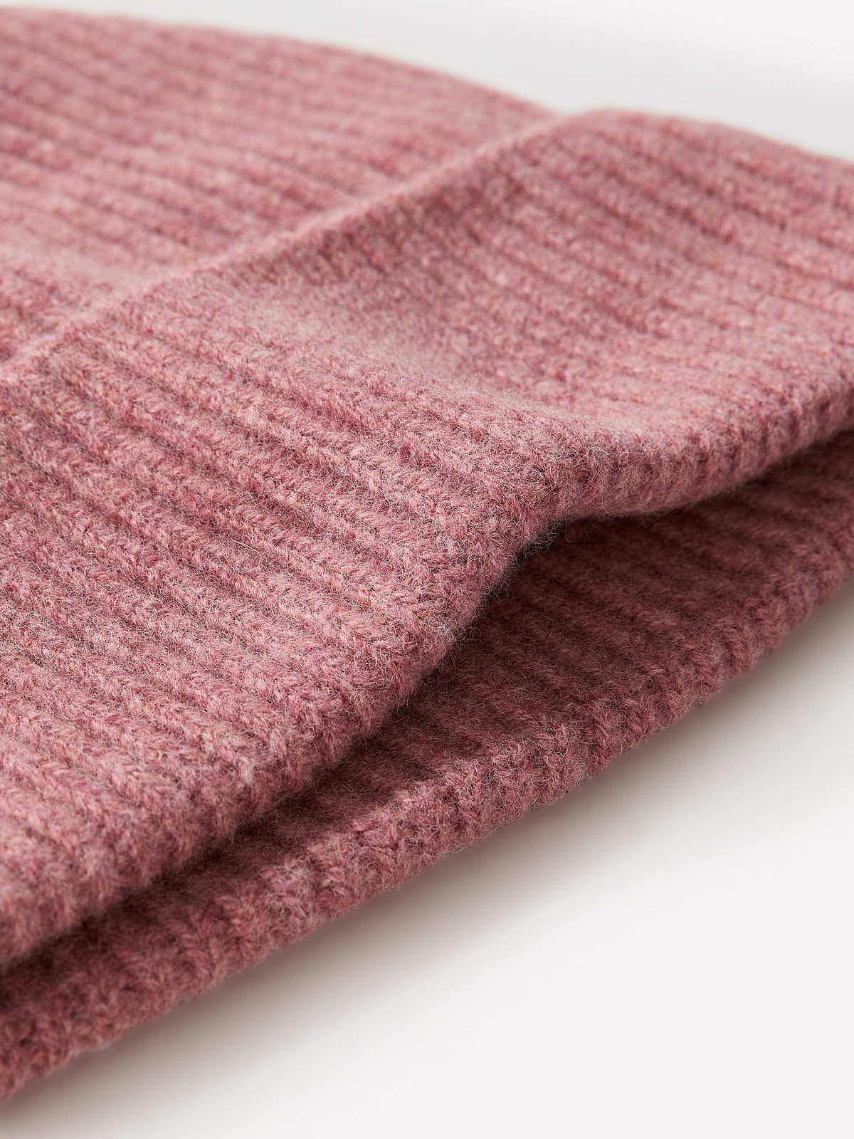 Men's Lambswool Knit Beanie Hat