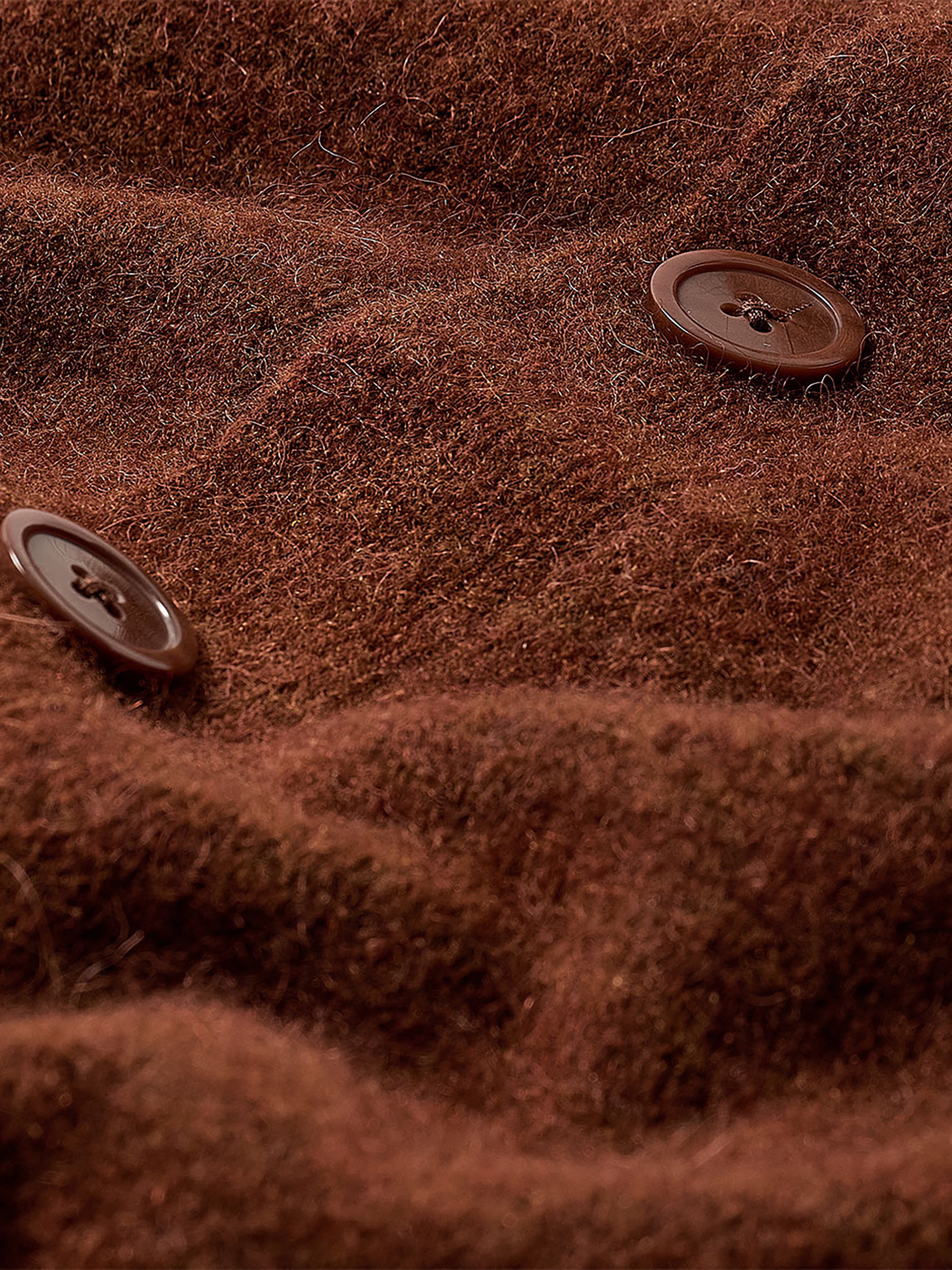 Alpaca-Blend Grandpa Cardigan