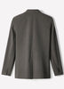 Woven Stretch Classic Relax Blazer with Double-Breasted Closure