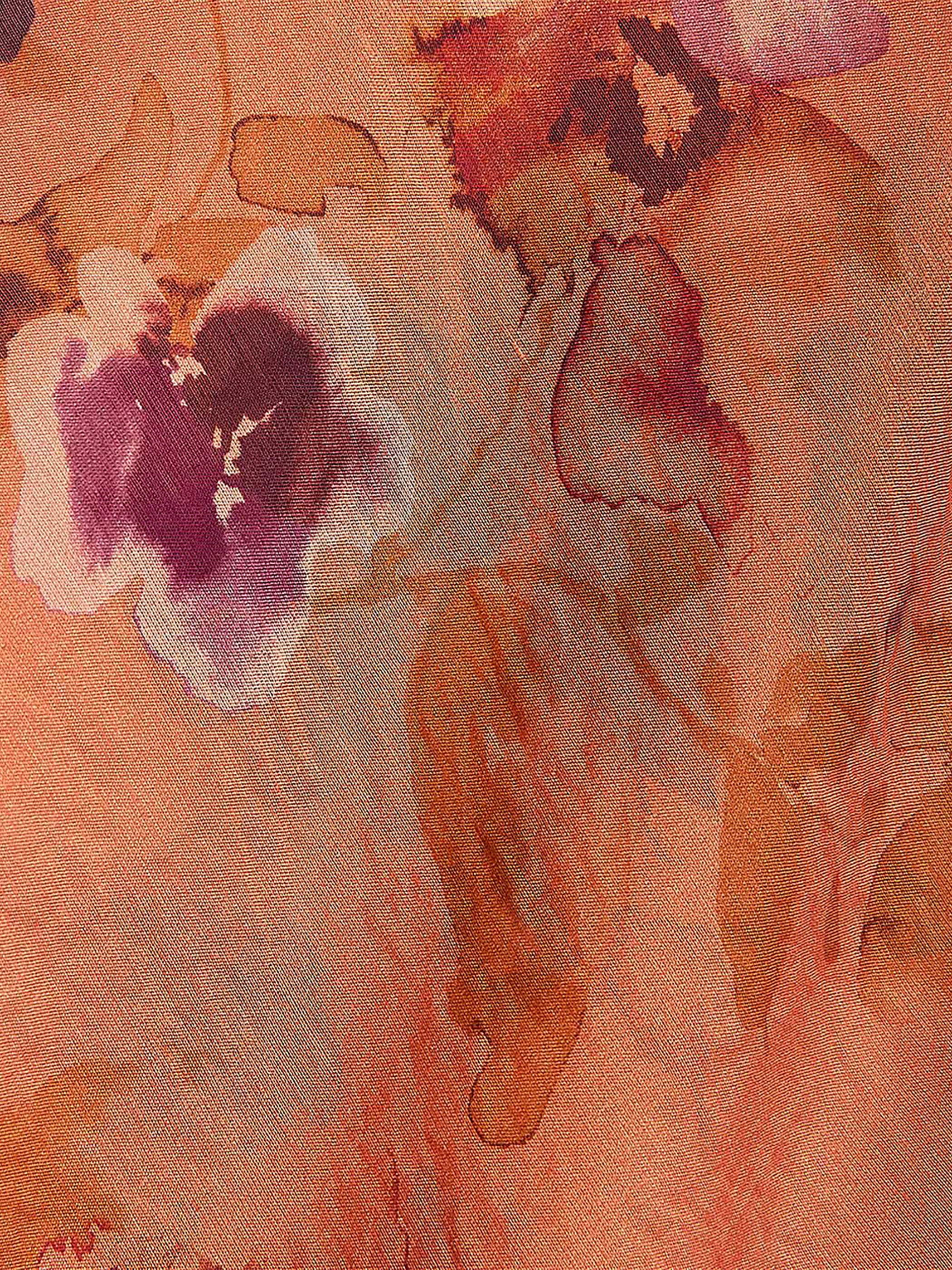 Blouse à Manches Courtes à Volants et Col V