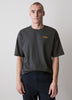 Oversized Short-Sleeve Crew-Neck Tee with Print
