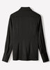 Woven Satin Long Sleeve Shirt