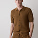 Short-Sleeve Shirt Sweater