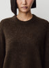 Wool-Blend Long-Sleeve Crew-Neck Sweater