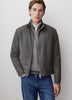 Woven Outerwear Jacket, Brushed Fabric, Men's