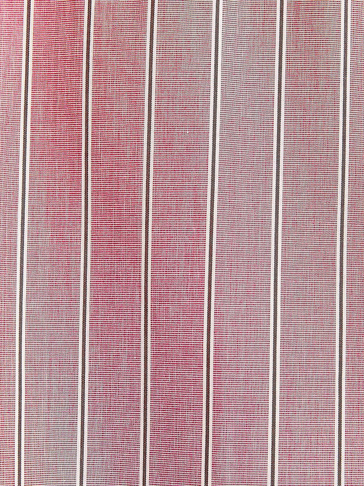 Striped Long-Sleeve Buttoned-Down Poplin Blouse