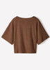 Knit Pullover Dolman Sleeve Top