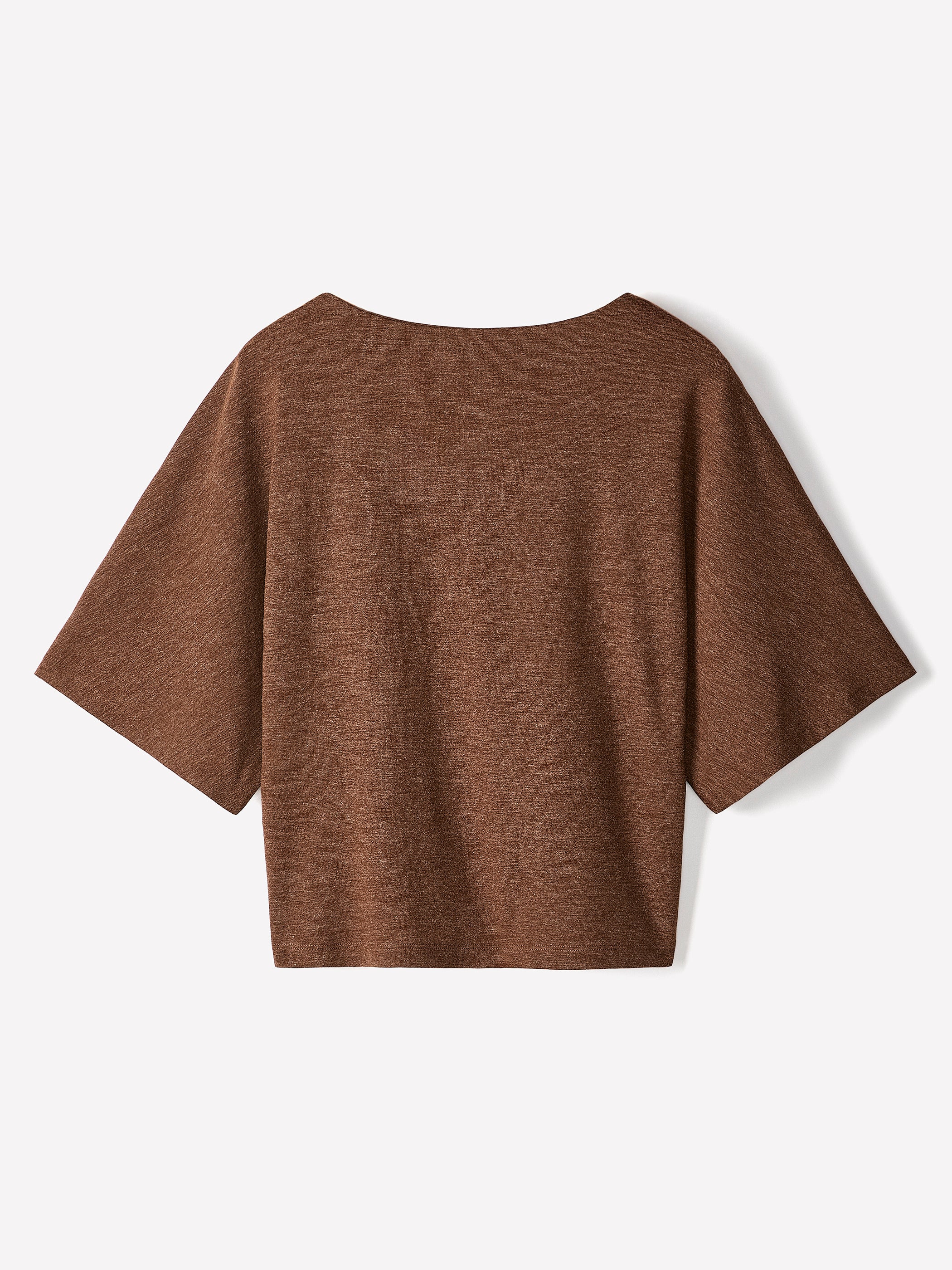 Knit Pullover Dolman Sleeve Top
