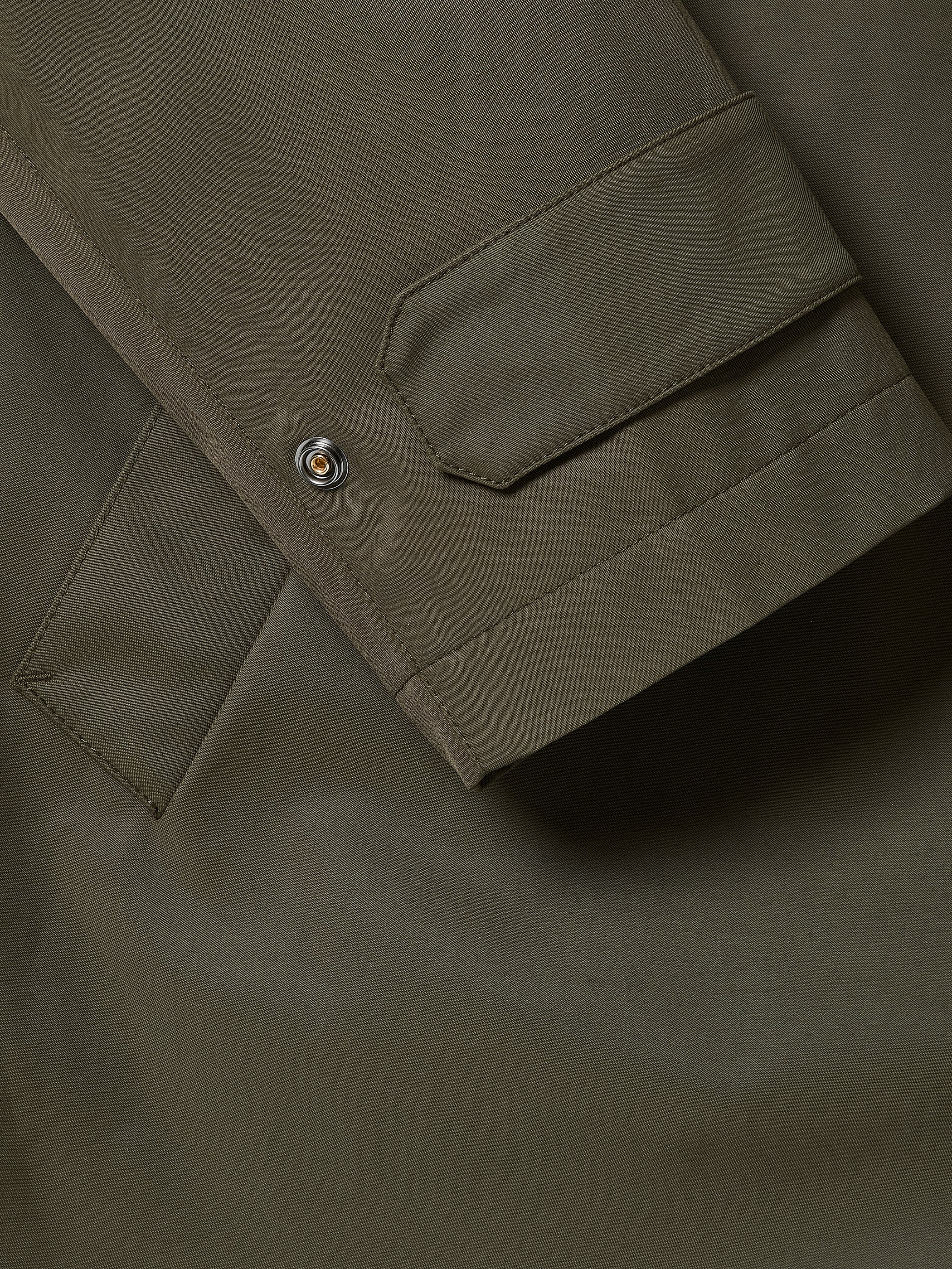 Raincoat with Removable Hood