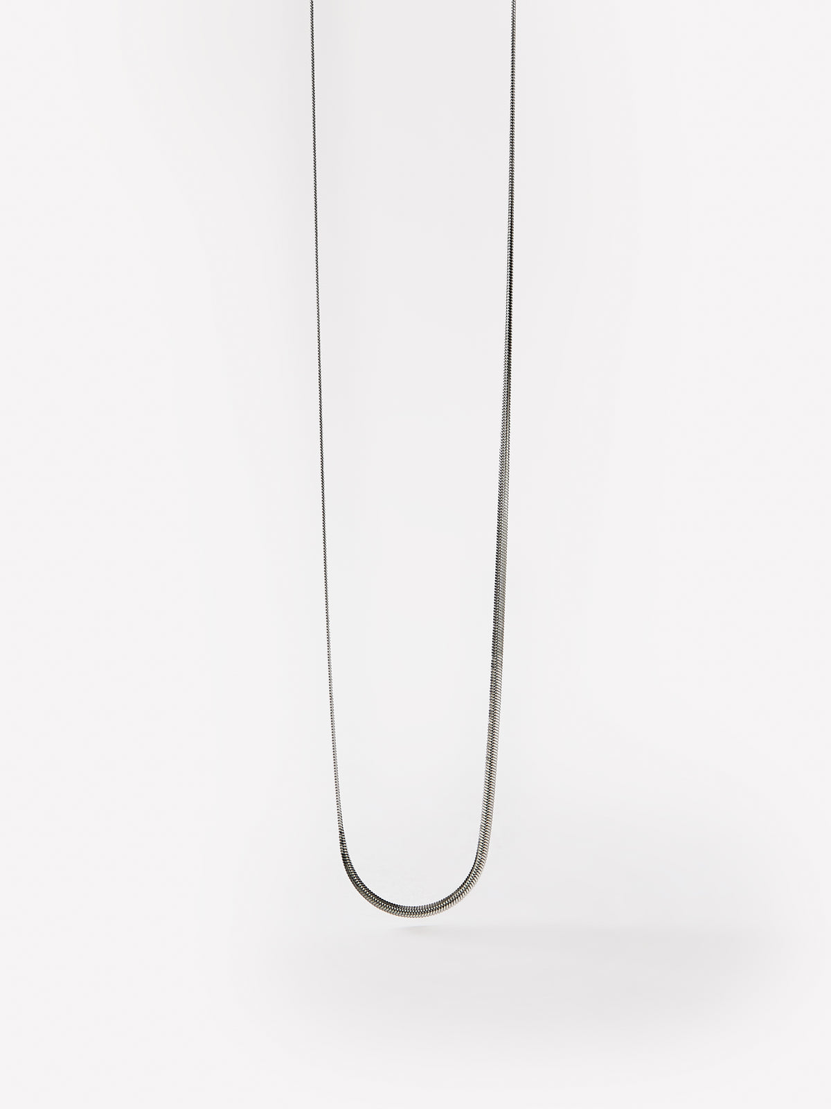 Delicate Snake Chain Necklace in Metal