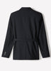 Relaxed-Fit One-Button Blazer with Removable Sash
