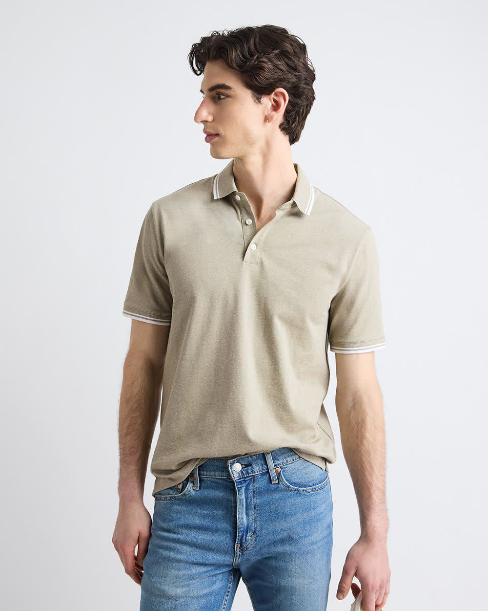 Polo CoolMax (R) à Manches Courtes