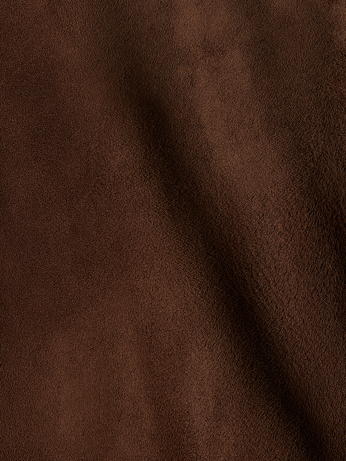 Suede Jacket with Shirt Collar