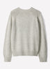 Crew Neck Sweater with Acrylic Cotton Wool Blend