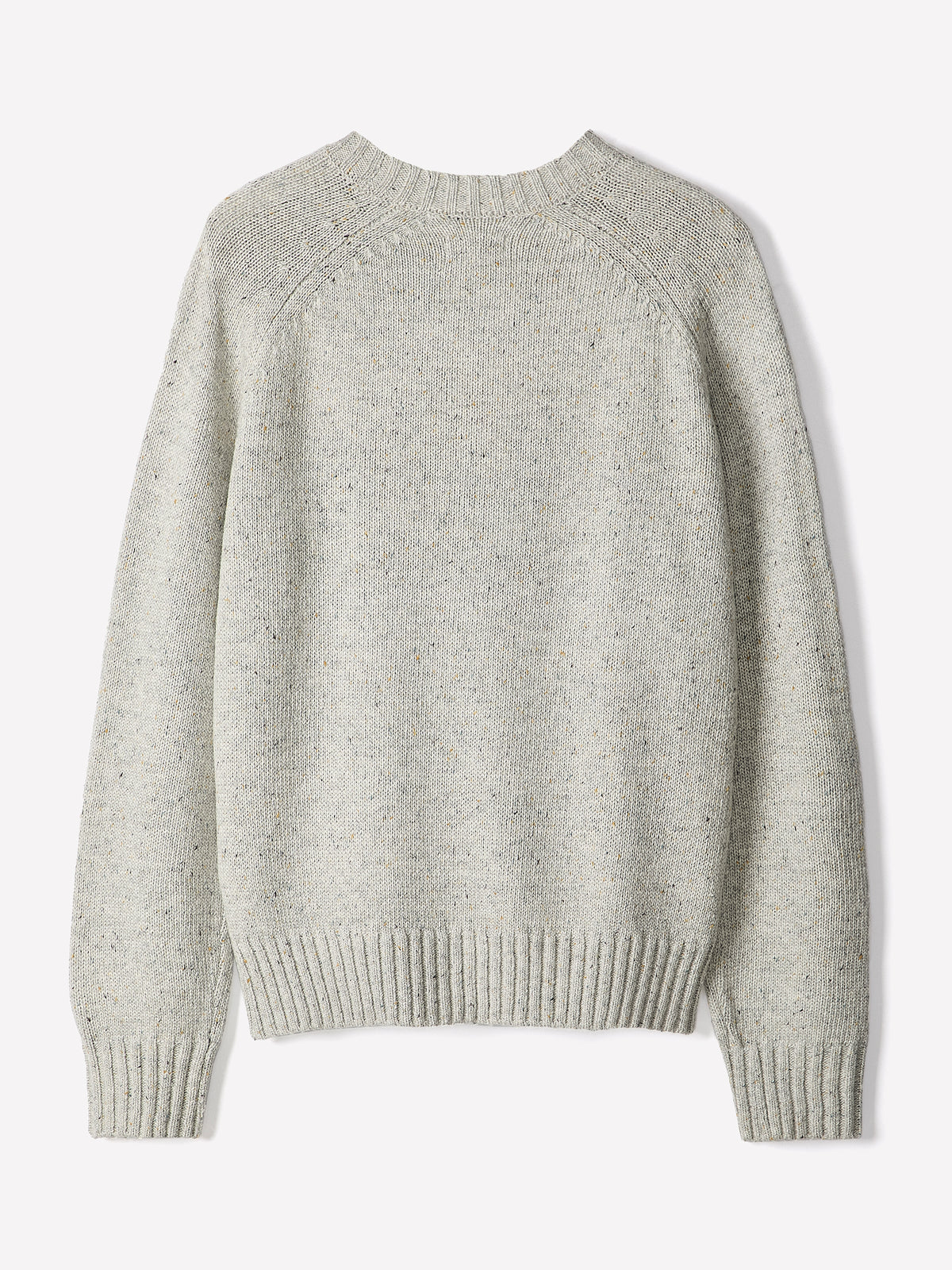 Crew Neck Sweater with Acrylic Cotton Wool Blend