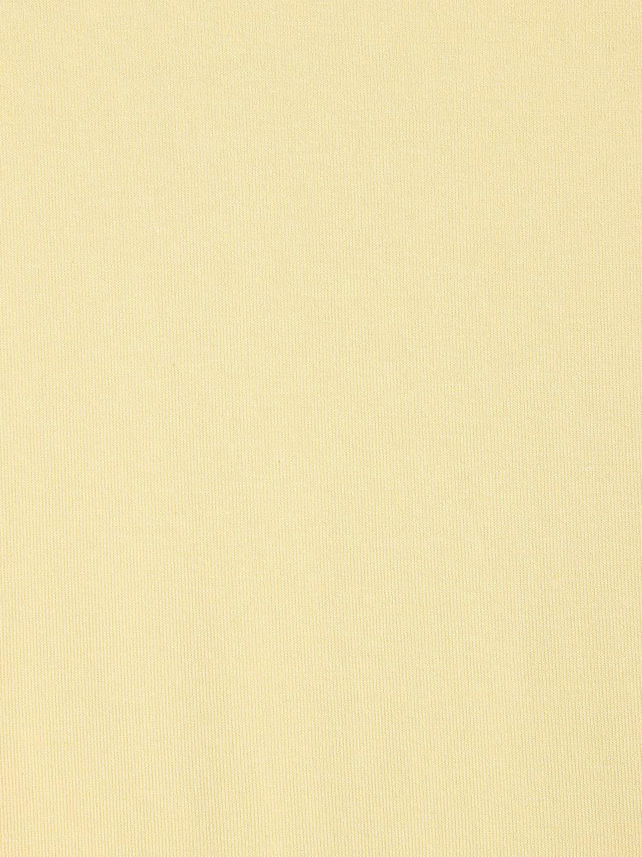 Elbow-Sleeve Crew-Neck Fitted Tee