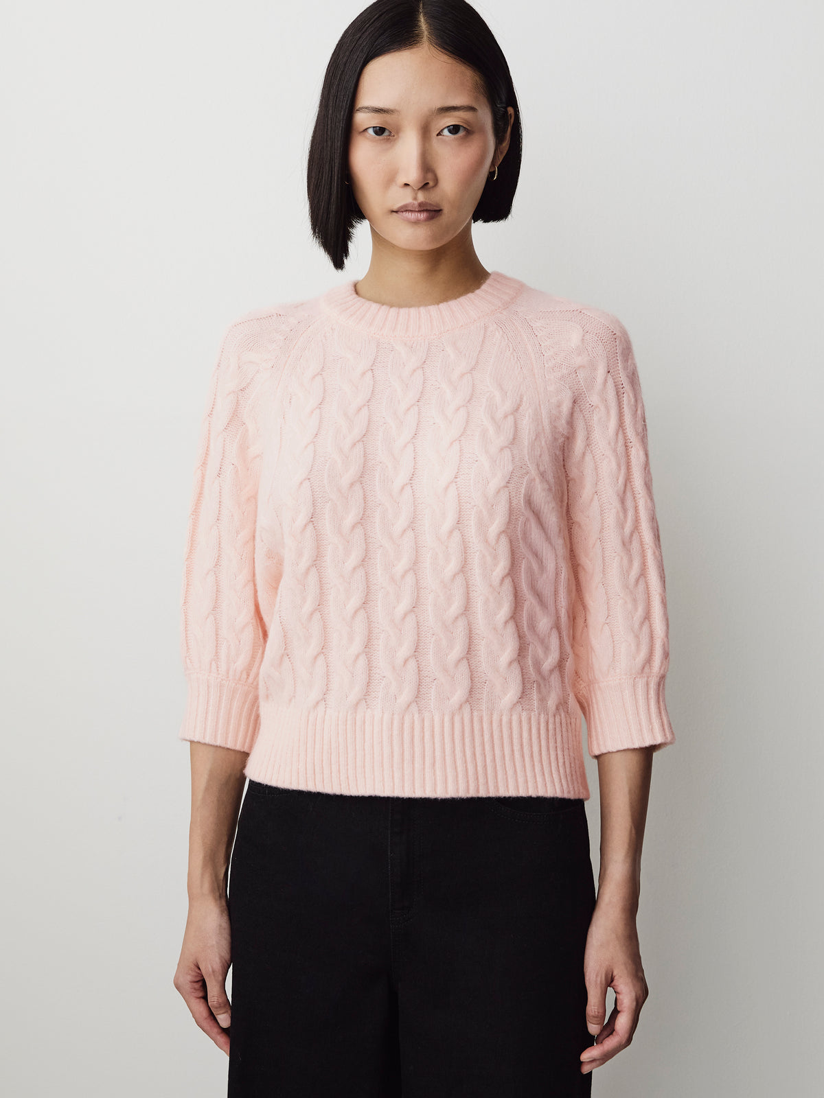 Cable Knit Feminine Pullover