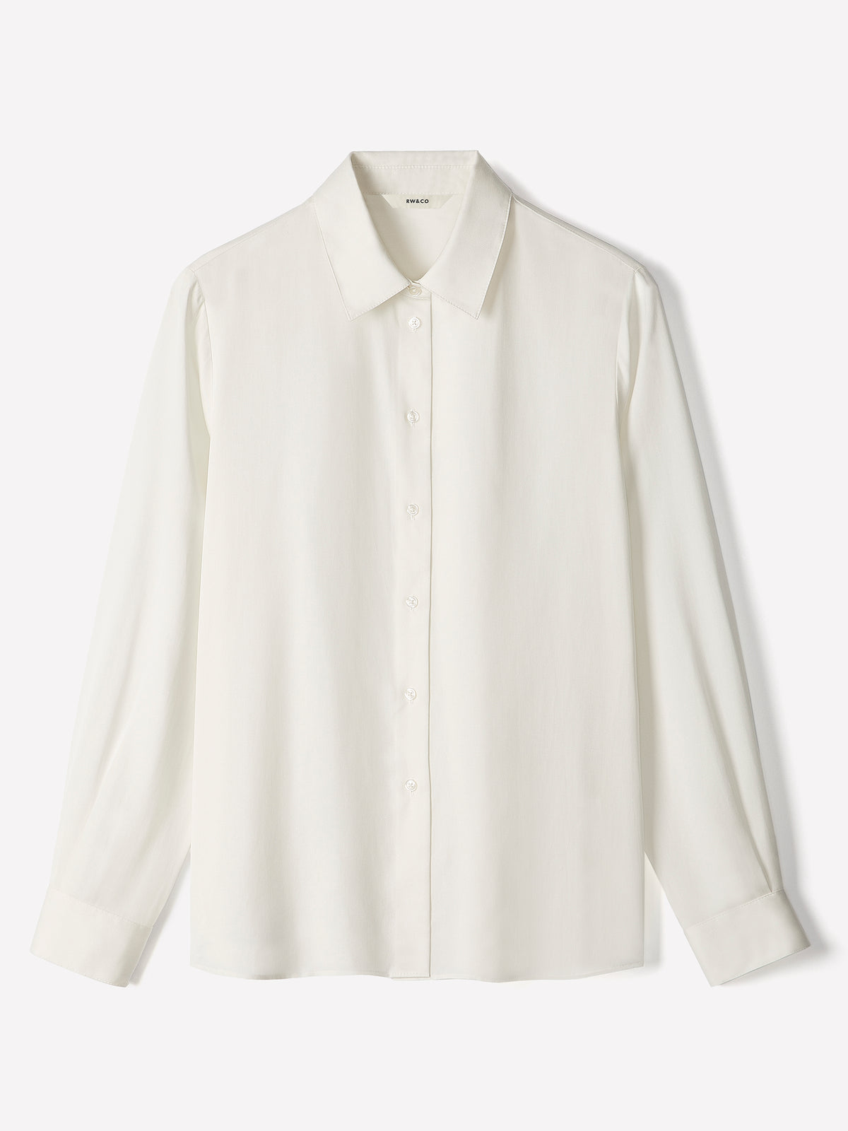 Long-Sleeve Lyocell Shirt