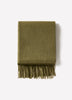 Wool Woven Scarf Solid Design