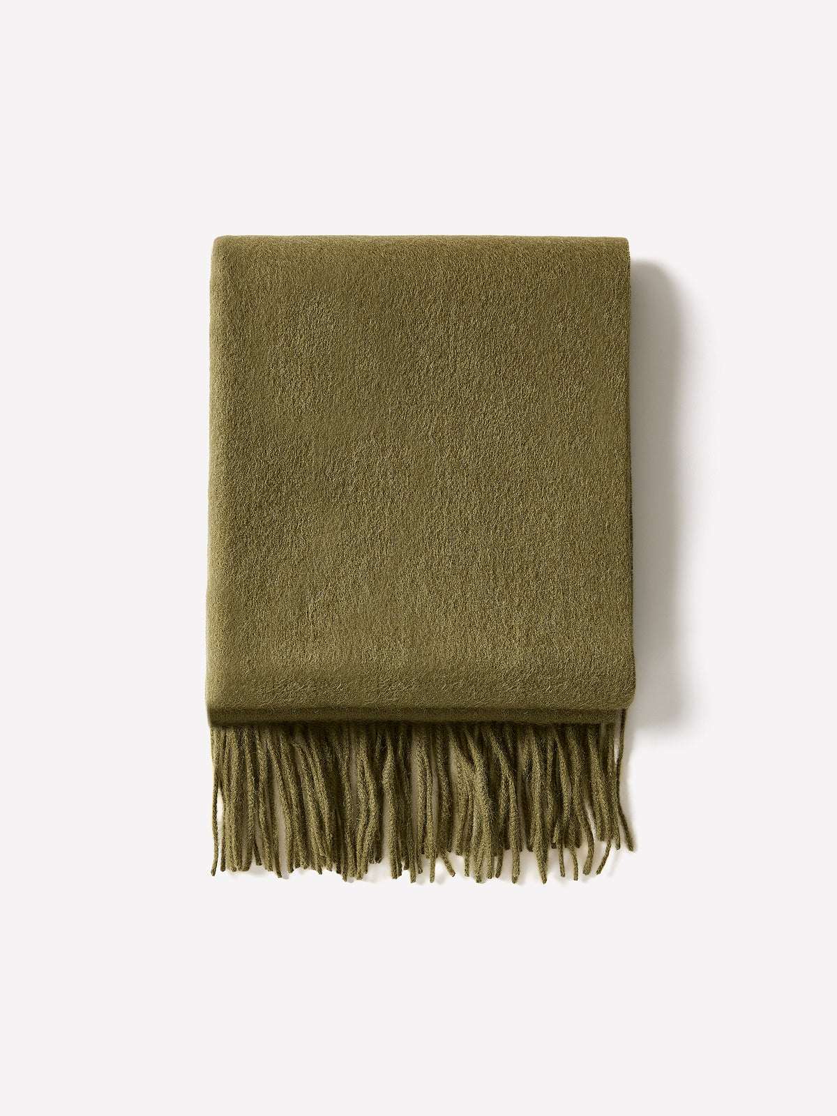 Wool Woven Scarf Solid Design