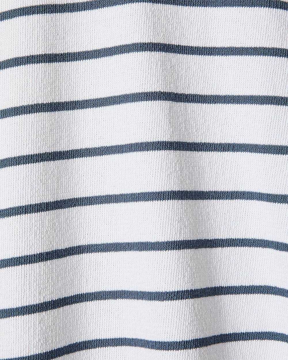 Striped Short-Sleeve Crew-Neck Tee