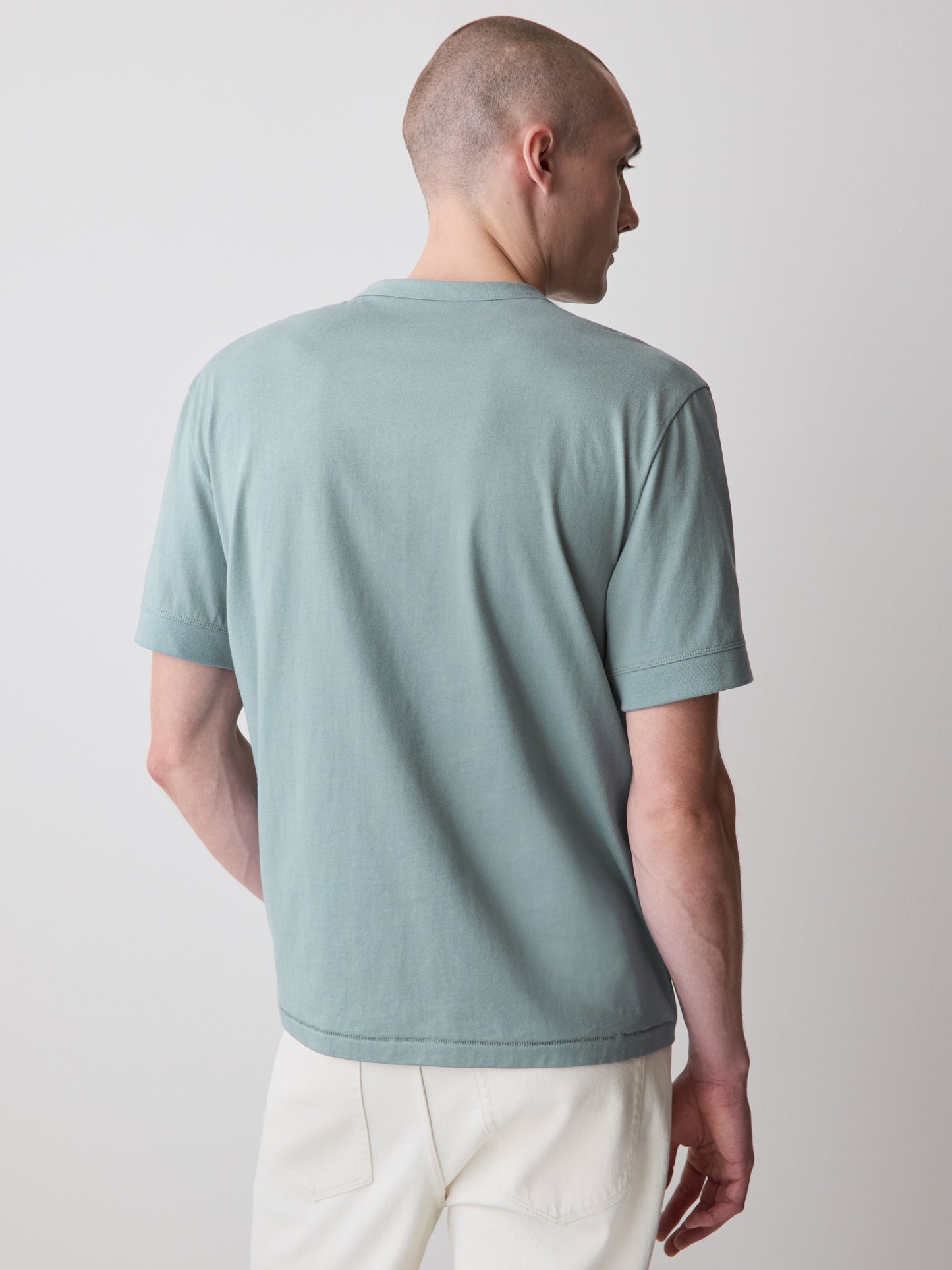 Short-Sleeve Henley T-Shirt
