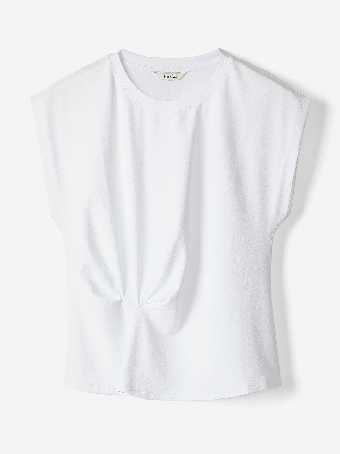 Knit Blouse Organic Cotton Extended Sleeve