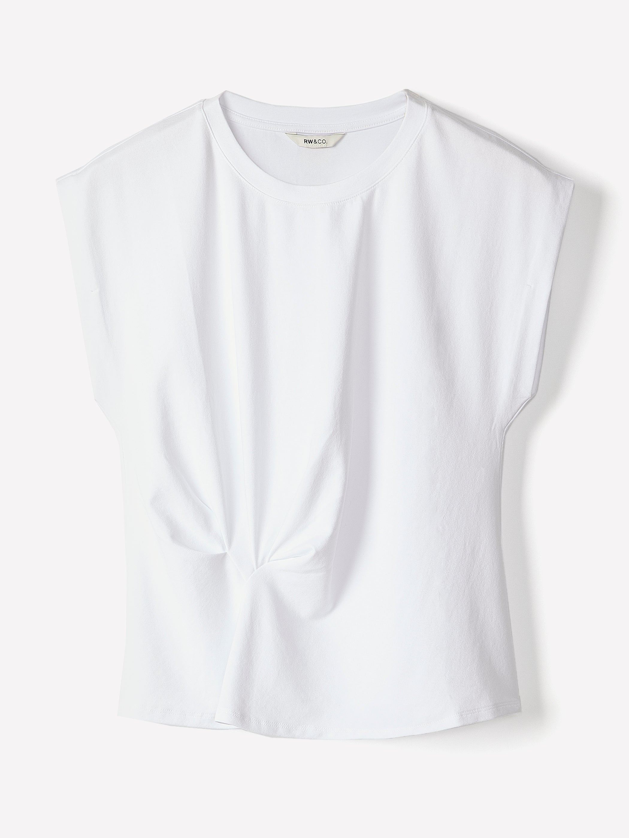 Knit Blouse Organic Cotton Extended Sleeve