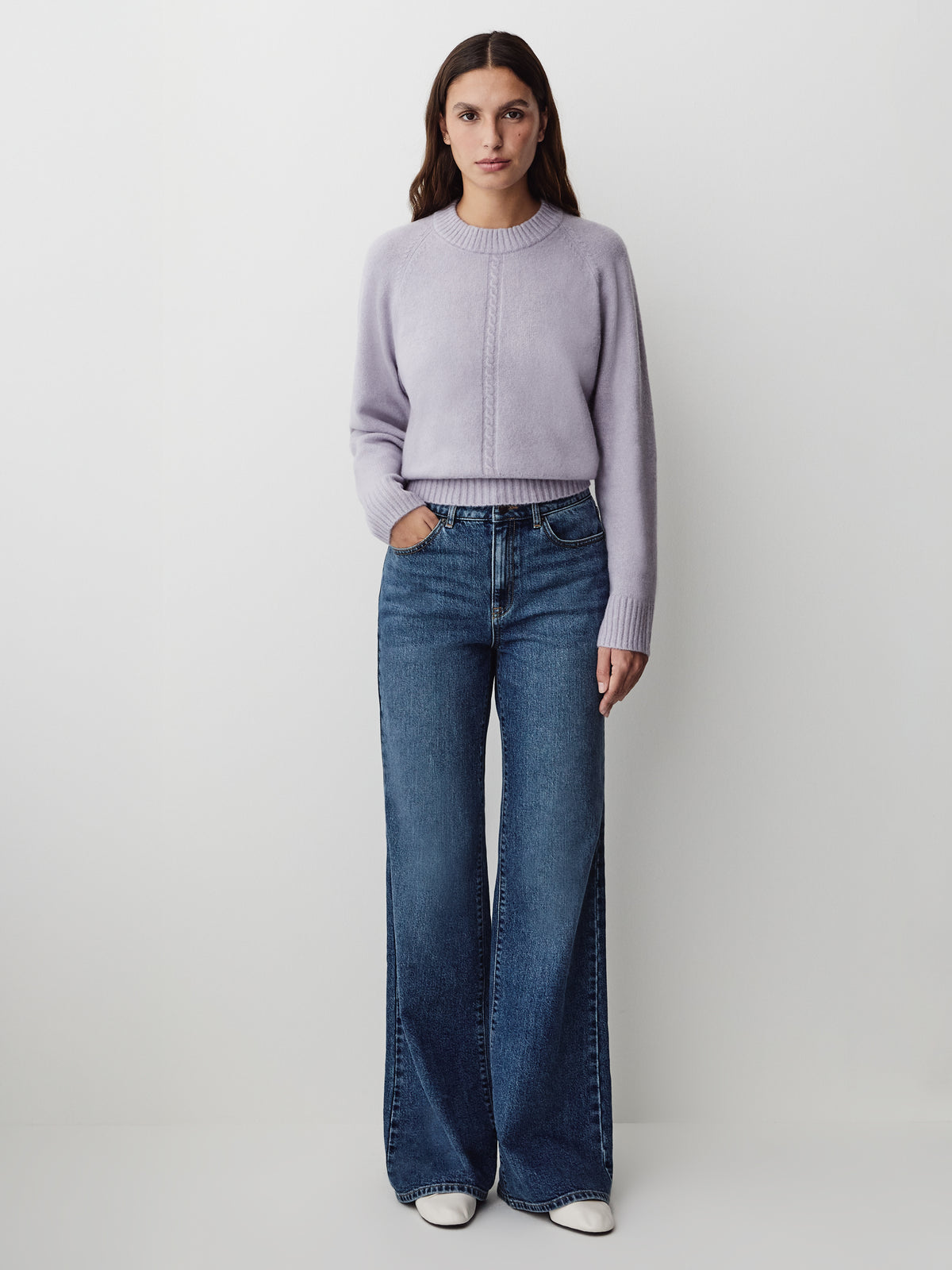 High-Rise Wide-Leg Jeans
