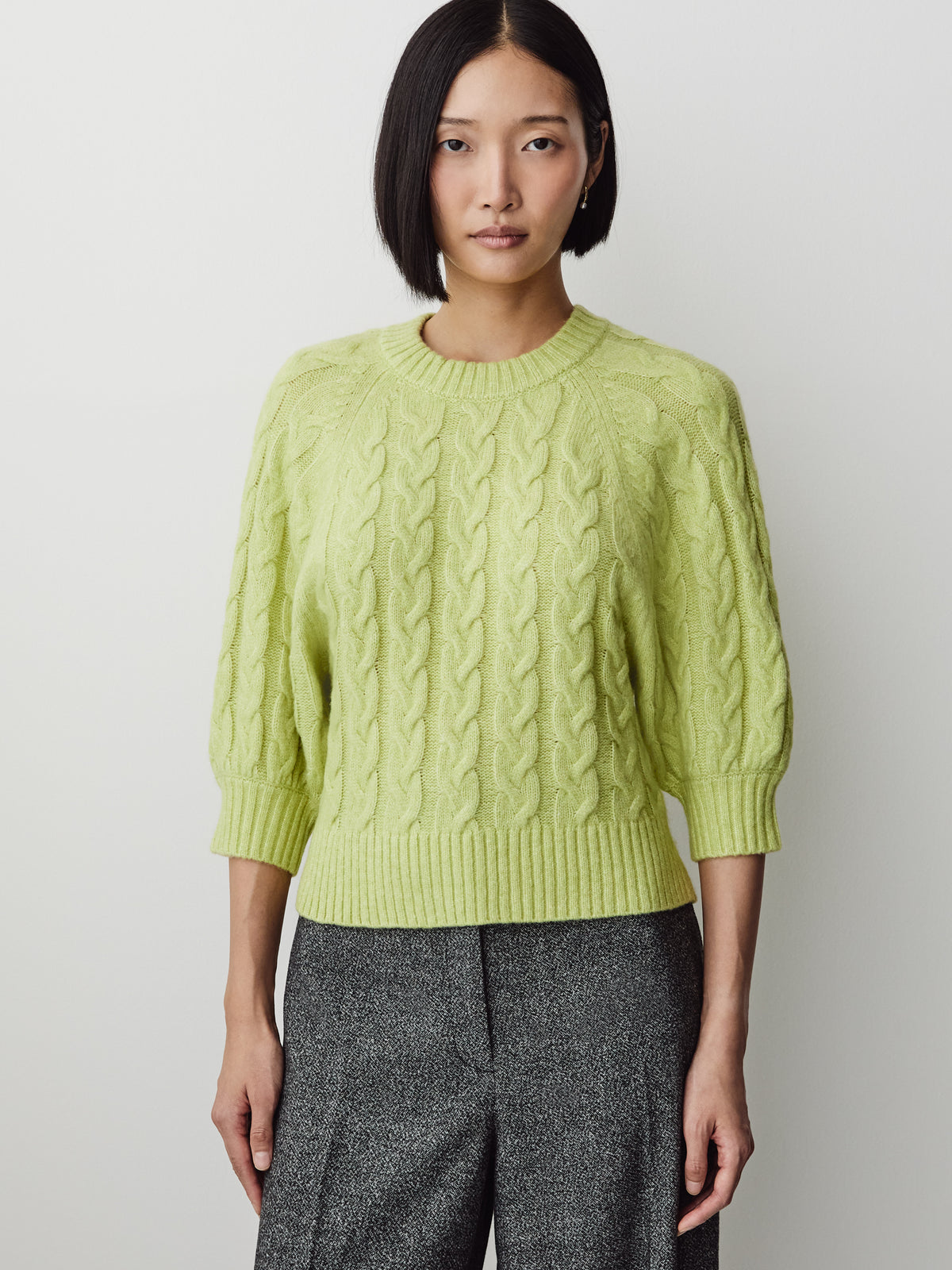 Cable Knit Feminine Pullover