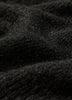 Knit Sweater Striped Hairy Short Sleeve