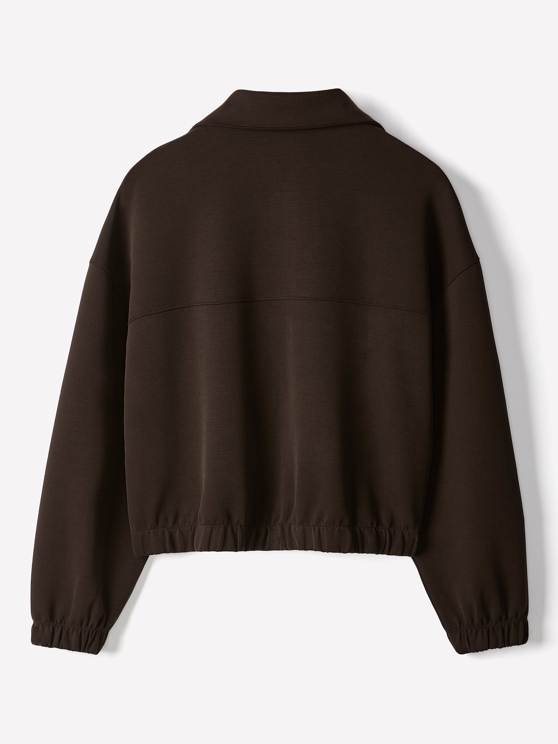 Knit Cardigan with Stretch Fabric
