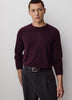 Men's Knit Crewneck Sweater Cotton Blend