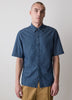 Short-Sleeve Denim Shirt
